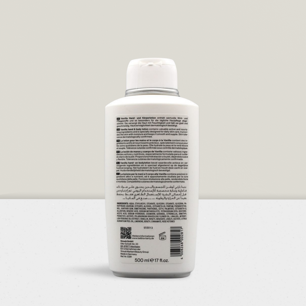 Bettina Barty Vanilla Hand & Body Lotion