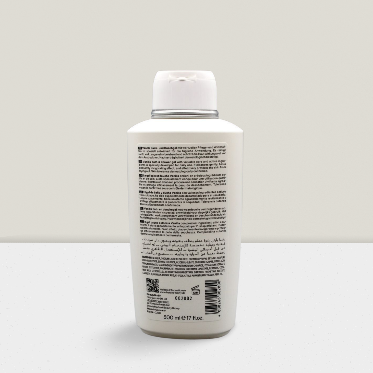 Bettina Barty Vanilla Bad & Shower Gel